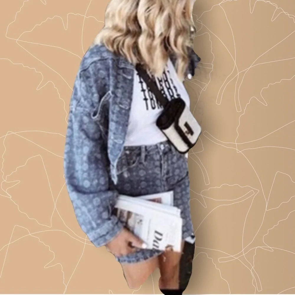 🖤 Stylish Blue Denim Skirt only